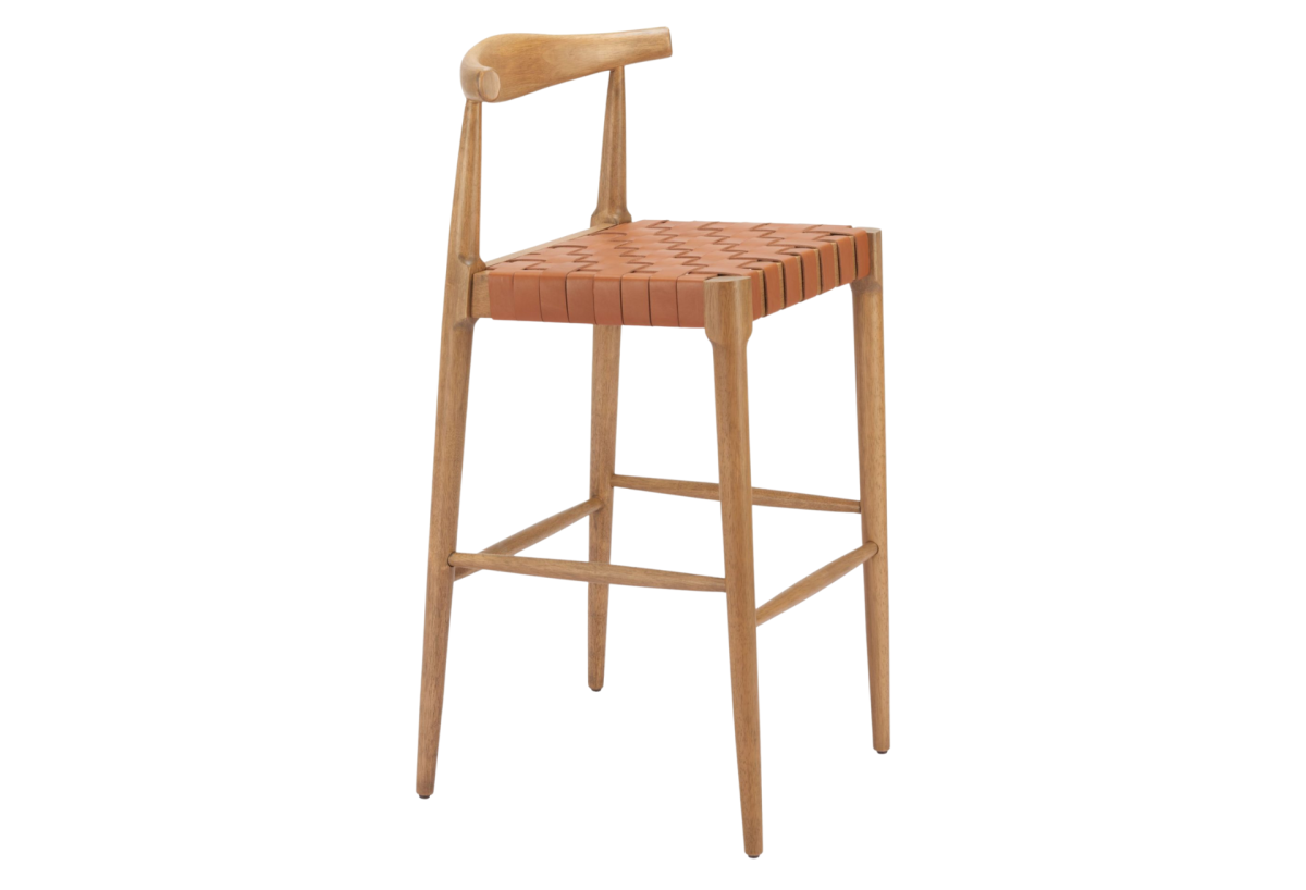 Bandani Barstool (Set of 2) Tan