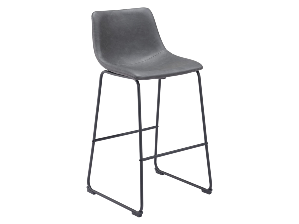 Smart Barstool (Set of 2) Charcoal