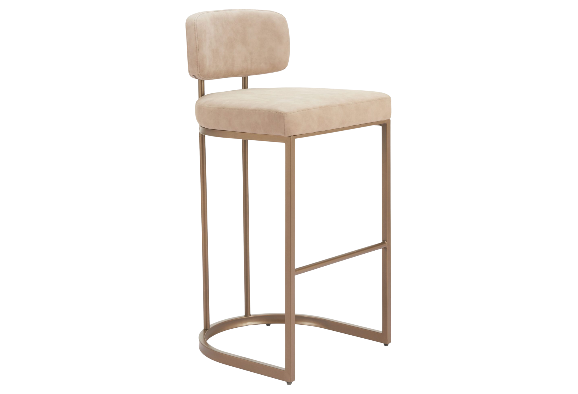 Velar Barstool (Set of 2) Beige