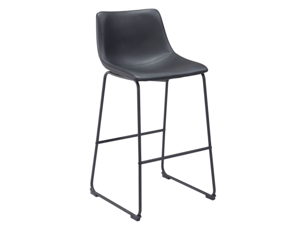 Smart Barstool (Set of 2) Black