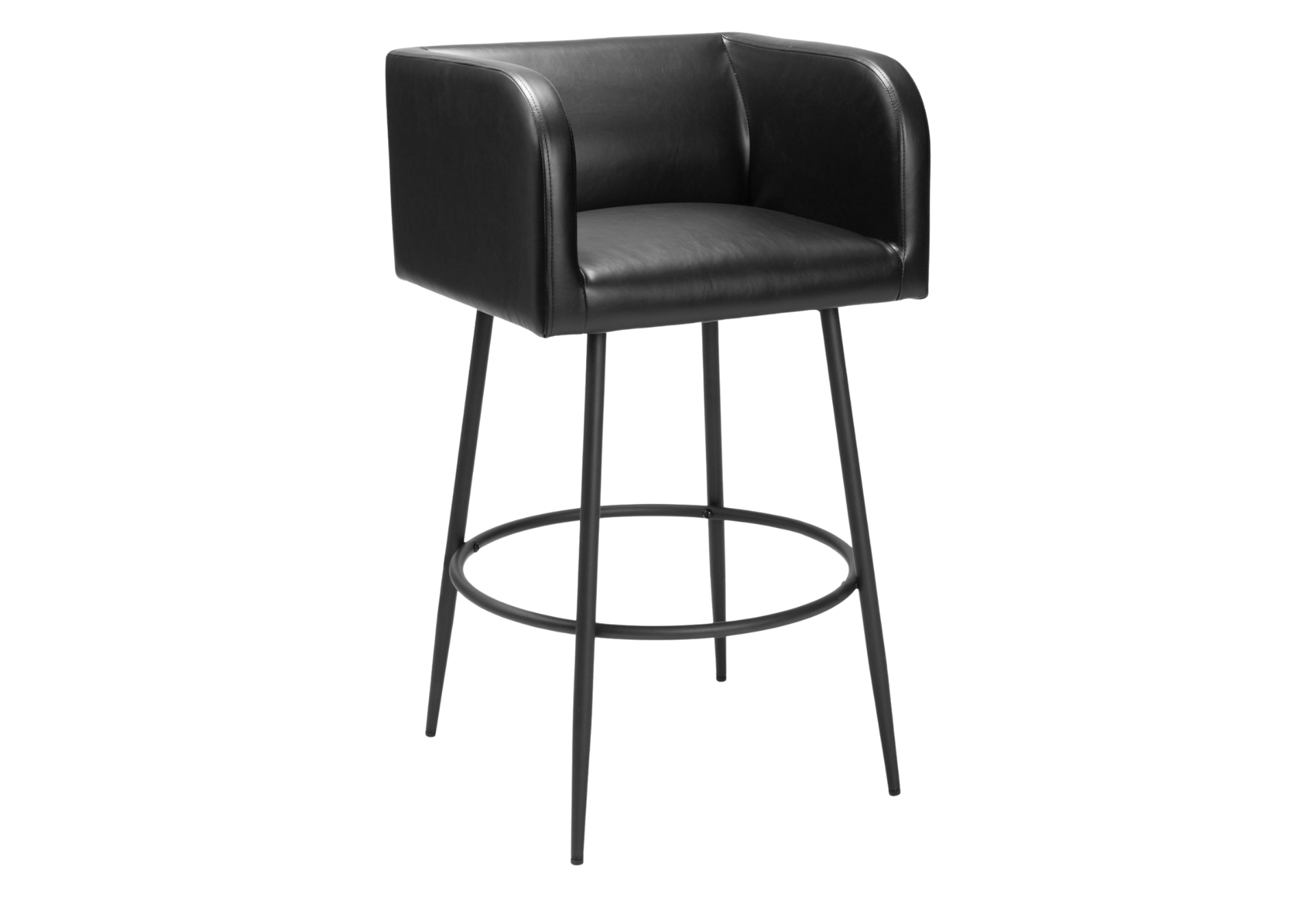 Horbat Barstool (Set of 2) Black
