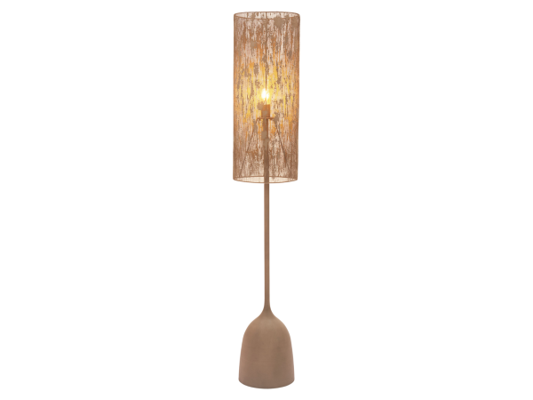 Buff Floor Lamp Taupe