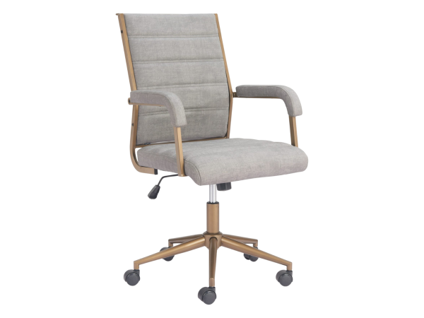 Auction Office Chair Gray