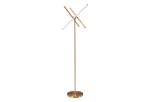 Garza Floor Lamp Brass