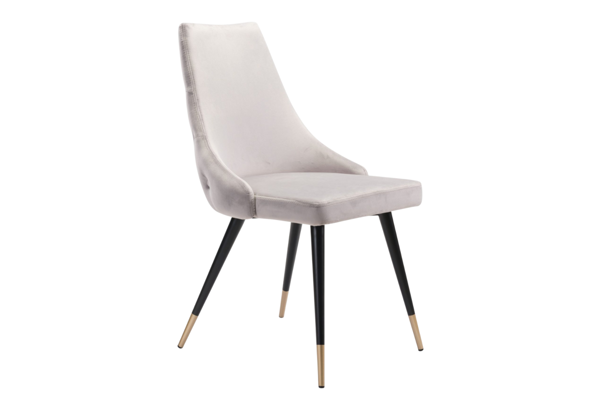 Piccolo Dining Chair (Set of 2) Gray