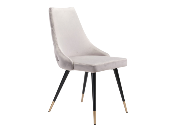 Piccolo Dining Chair (Set of 2) Gray