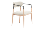 Equinox Dining Chair (Set of 2) Oyster Gray & Natural