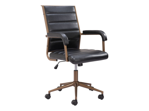 Auction Office Chair Vintage Black