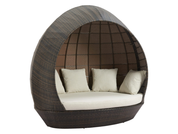 Marisol Beach Daybed Brown & Beige