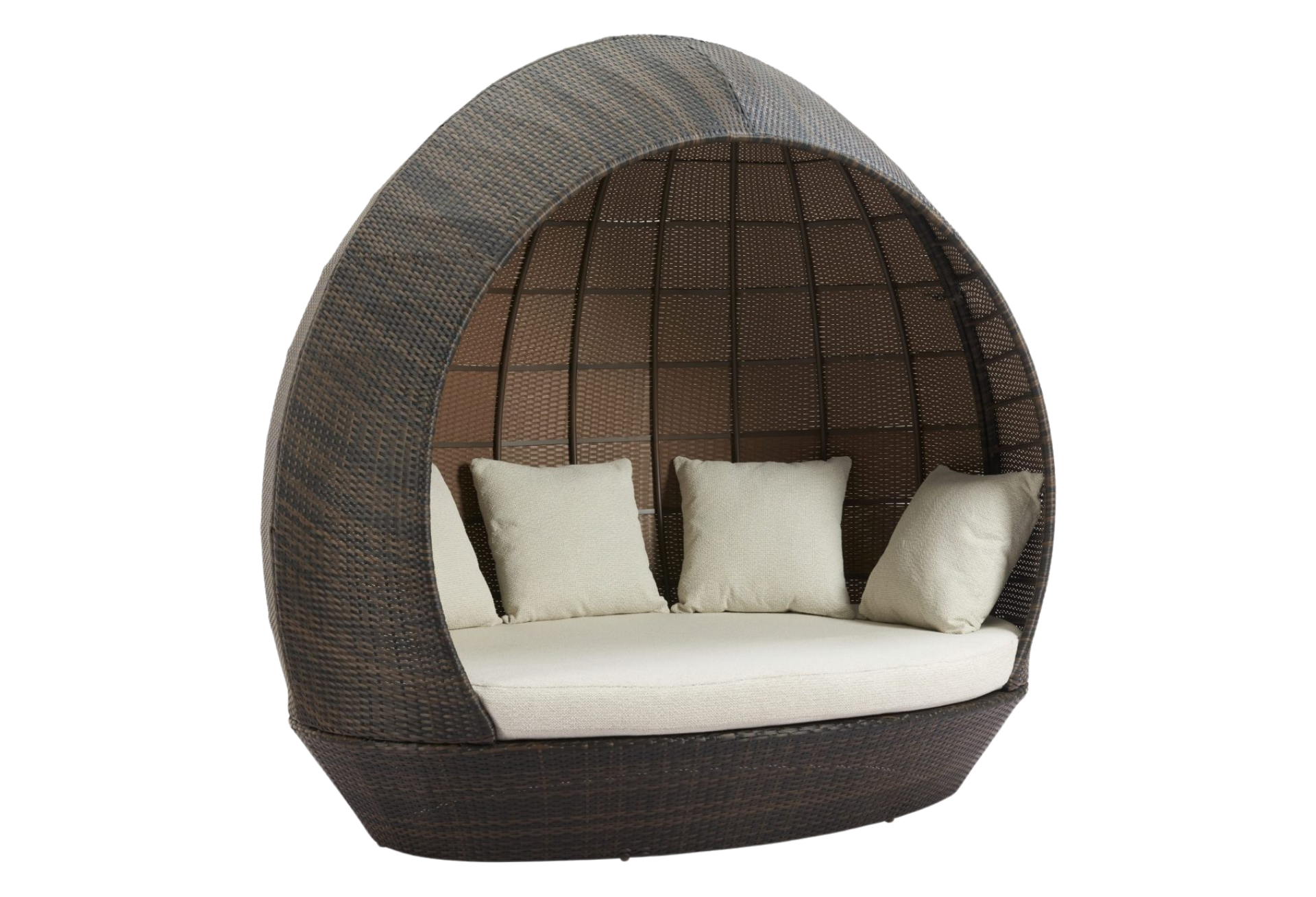 Marisol Beach Daybed Brown & Beige