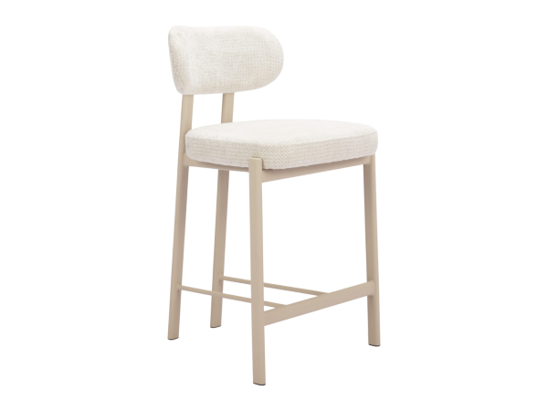 Aurea Counter Stool (Set of 2) Light Gray
