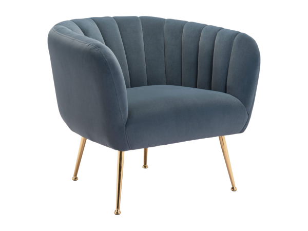 Deco Accent Chair Gray