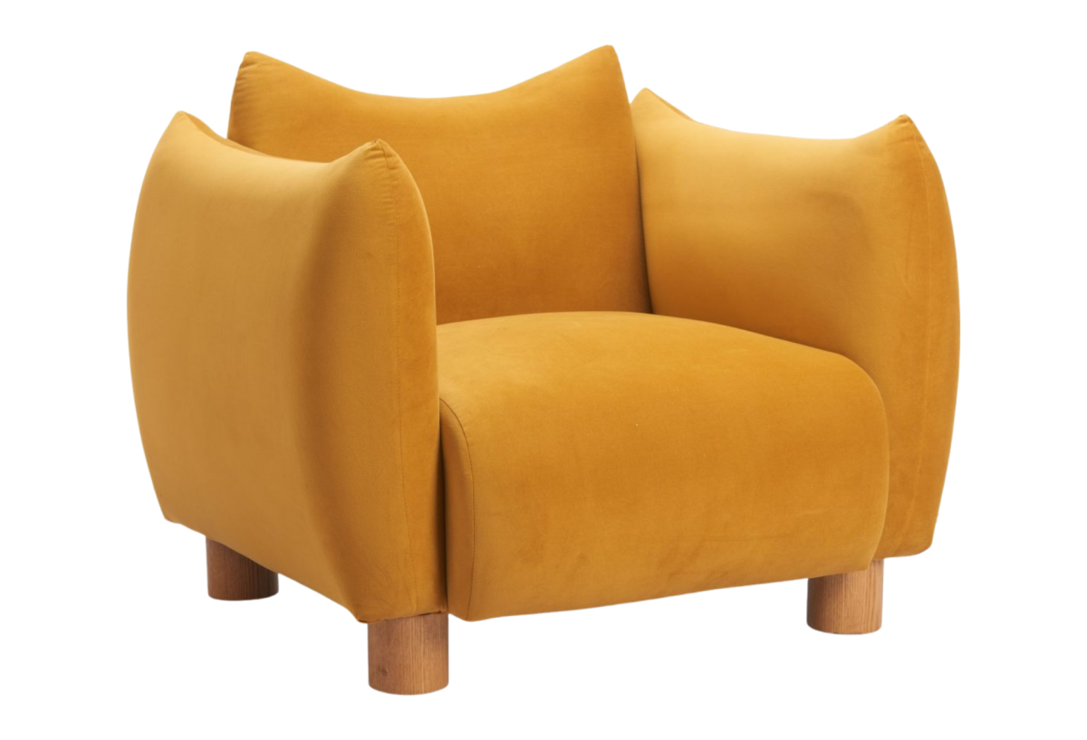 Meia Accent Chair Mustard