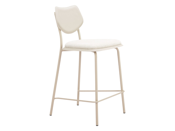Zeal Counter Stool (Set of 4) Light Gray