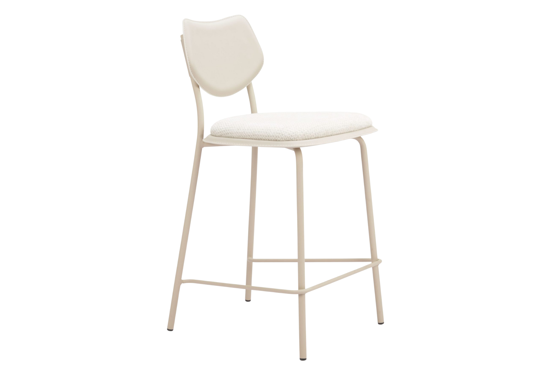 Zeal Counter Stool (Set of 4) Light Gray