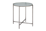 Vetro Side Table Silver