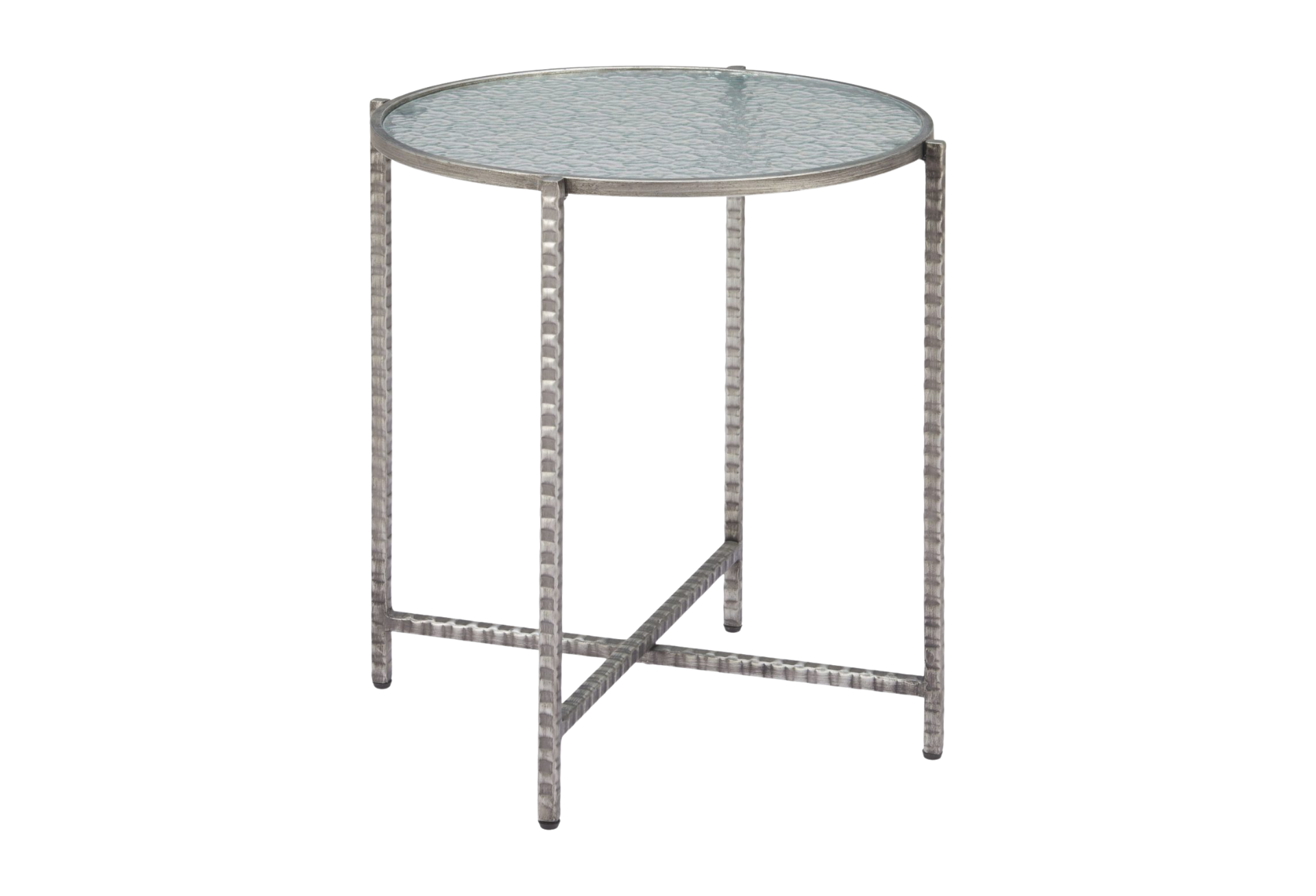 Vetro Side Table Silver