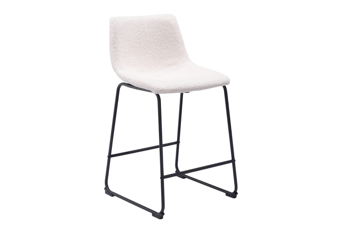 Smart Counter Stool (Set of 2) Ivory