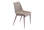 Magnus Dining Chair (Set of 2) Brown & Walnut
