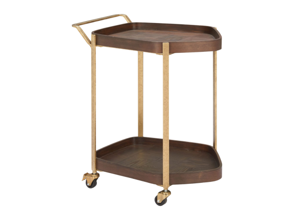 Stela Bar Cart Walnut