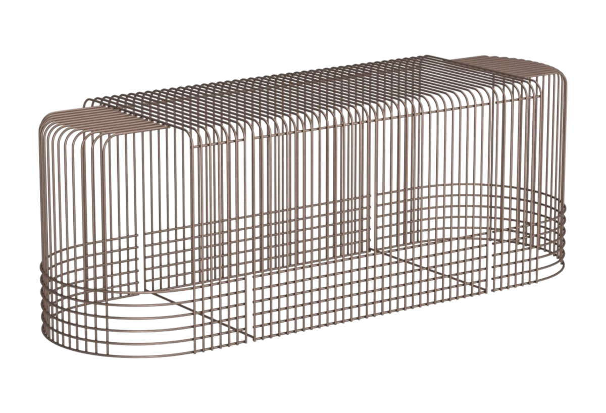 Pitch Coffee Table Set (3-Piece) Bronze