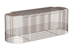 Pitch Coffee Table Set (3-Piece) Bronze