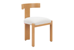 Tiana Dining Chair Natural & Beige