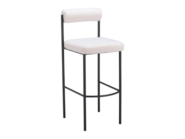 Livorno Barstool (Set of 2) Ivory