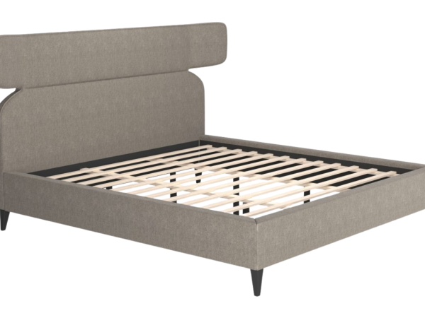 Dusa King Bed Olive Brown