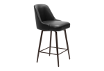 Keppel Swivel Counter Stool Black & Bronze