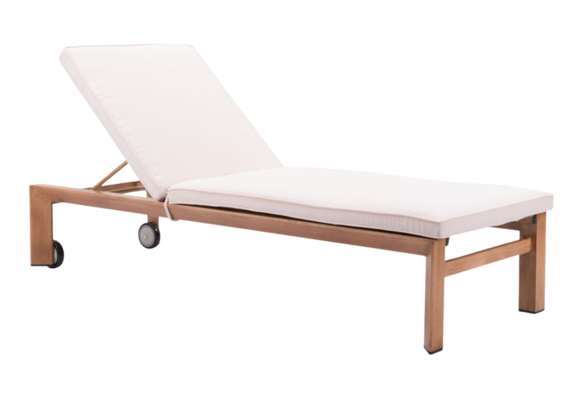 Cozumel Lounge Chair Beige & Natural