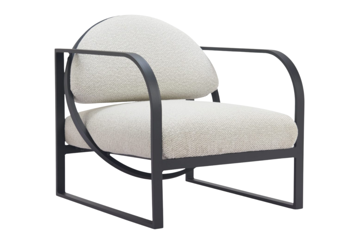 Flakt Accent Chair Ivory