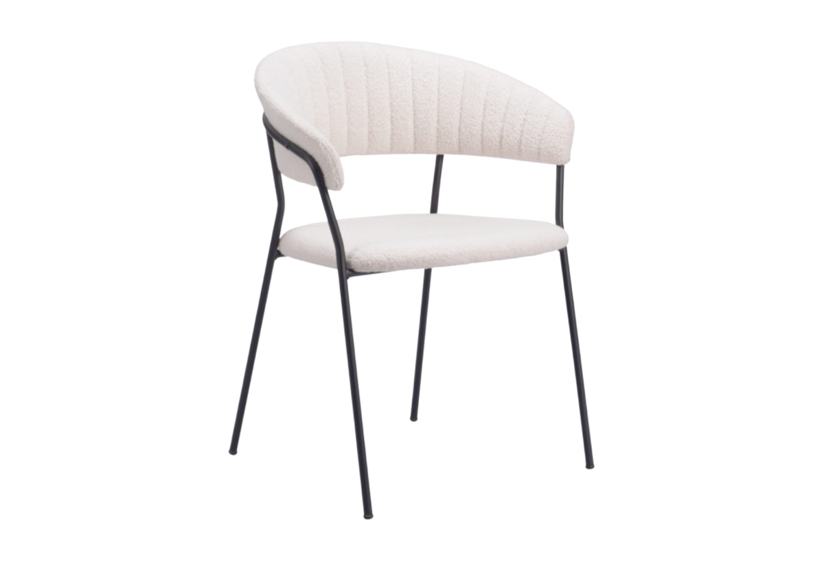 Josephine Dining Chair (Set of 2) Cream