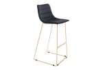 Adele Barstool (Set of 2) Black & Gold