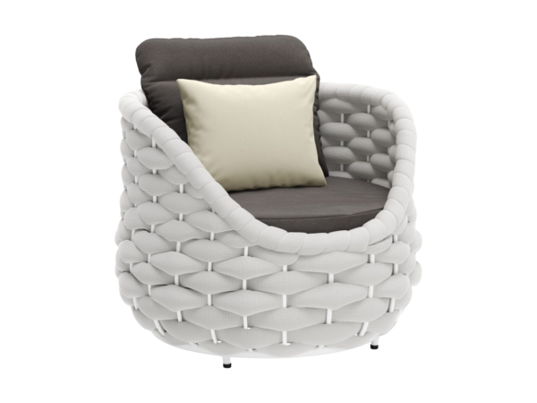 Coral Reef Accent Chair Gray