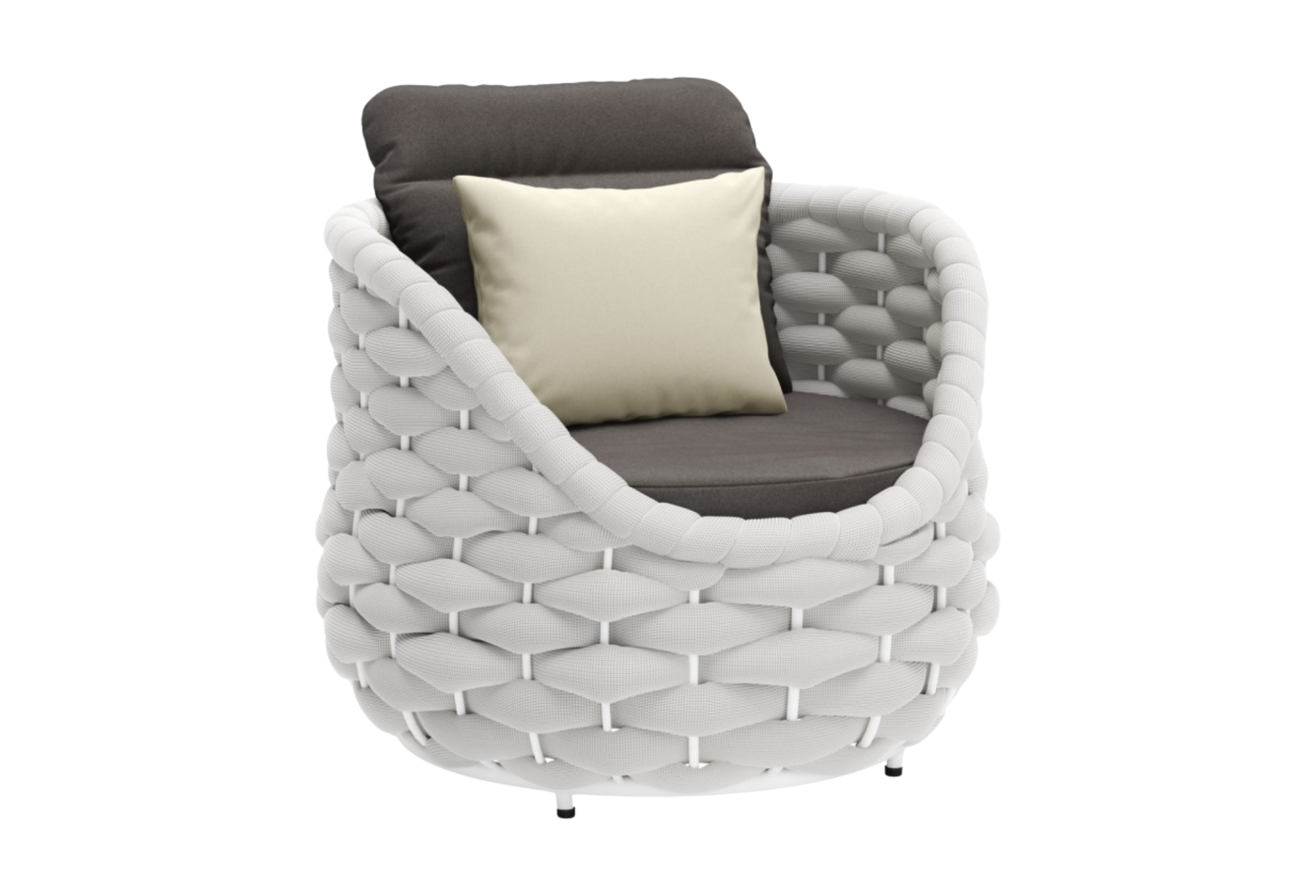 Coral Reef Accent Chair Gray