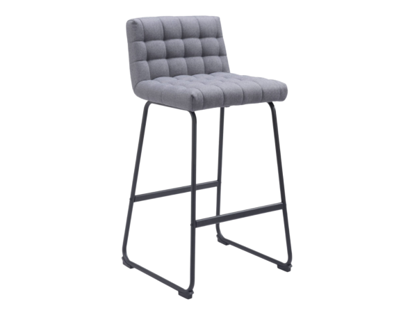 Pago Barstool (Set of 2) Gray