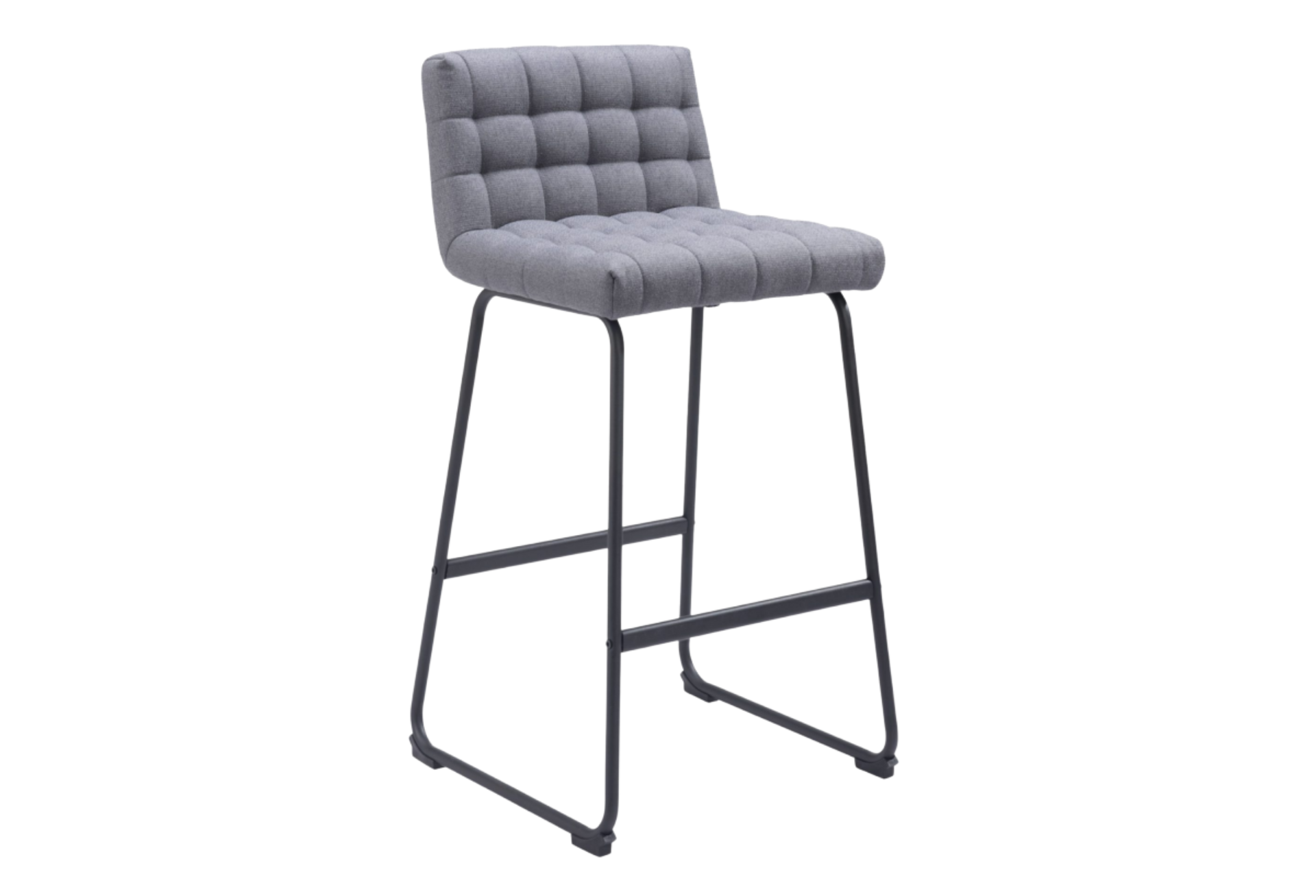 Pago Barstool (Set of 2) Gray