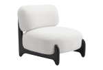 Bombo Accent Chair White