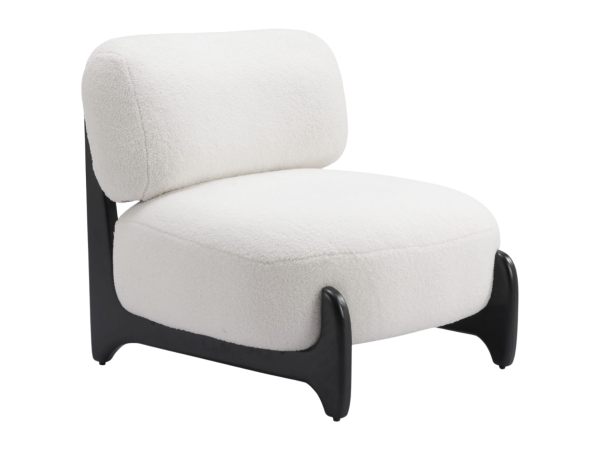 Bombo Accent Chair White