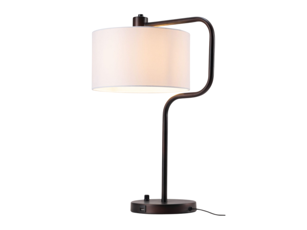 Middlemist Table Lamp White