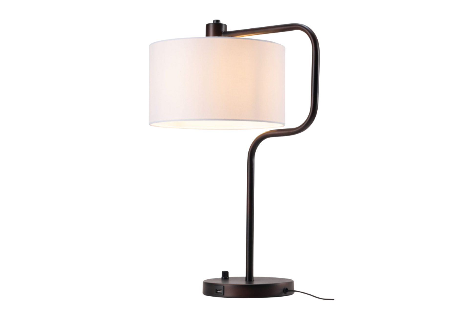 Middlemist Table Lamp White