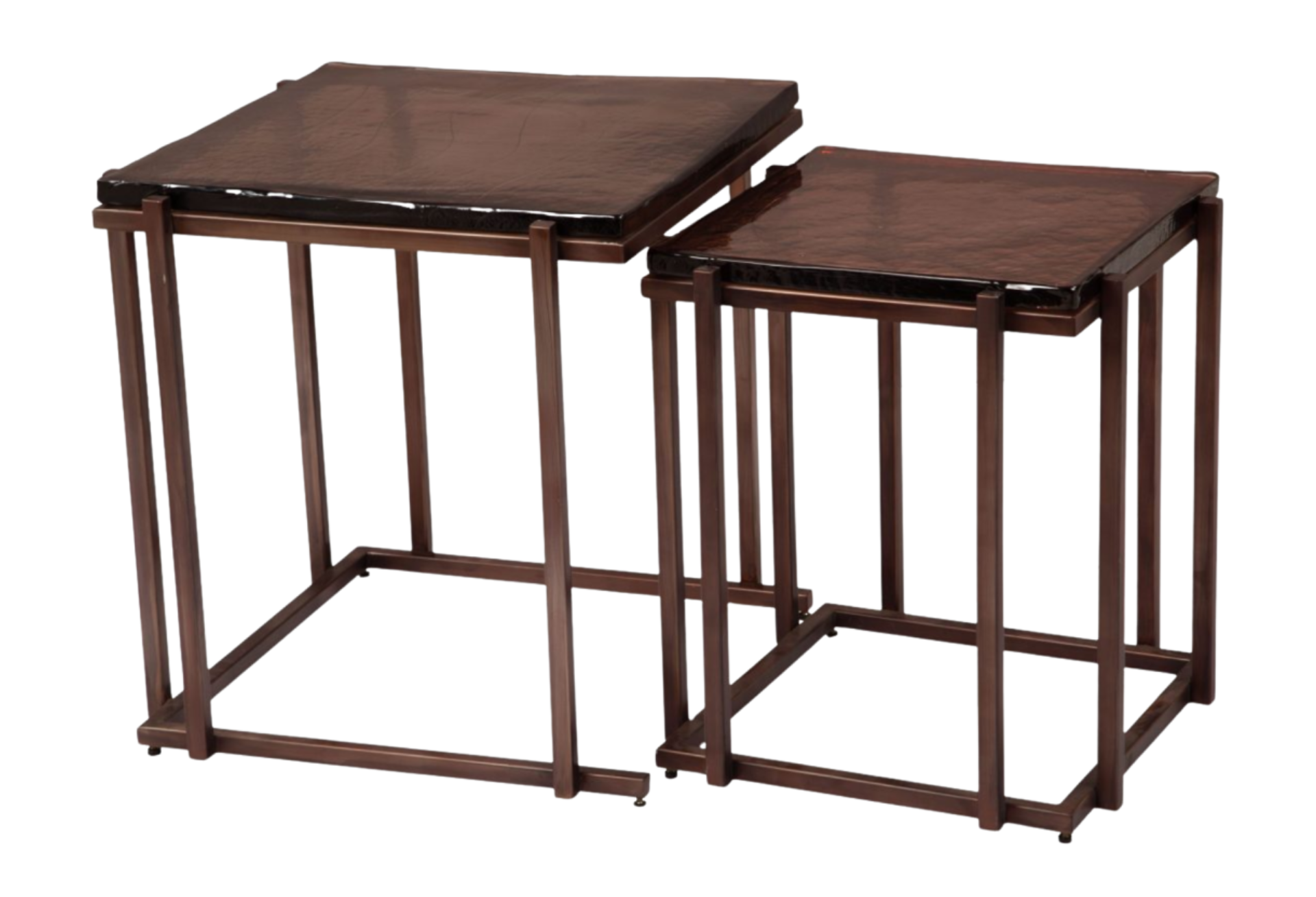 Shimai Nesting Tables (2-Piece) Bronze