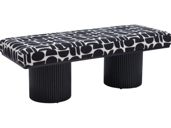 Botoia Bench Black & White