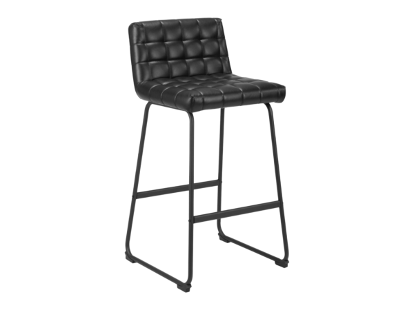 Pago Barstool (Set of 2) Black