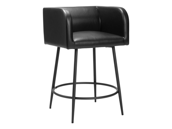 Horbat Counter Stool (Set of 2) Black