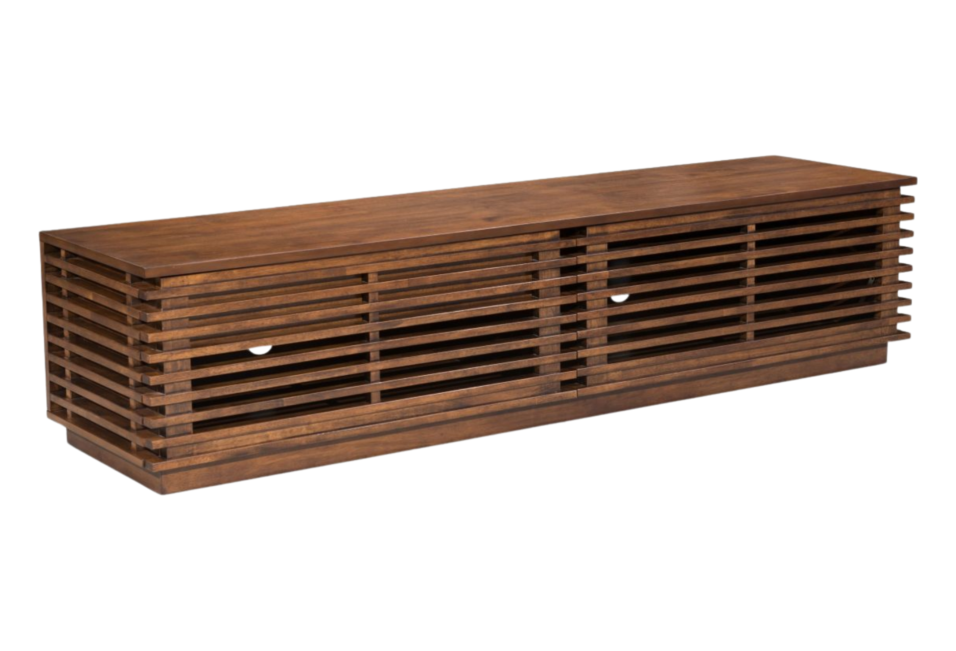 Linea Wide Entertainment Stand Walnut