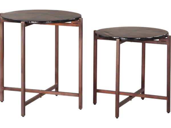 Gema Coffee Table Set (2-Piece) Bronze