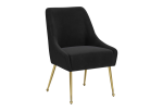 Maxine Dining Chair Black & Gold