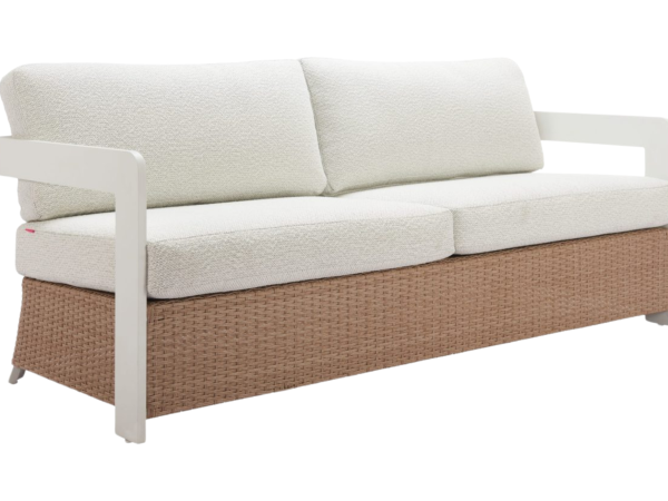 Gelo Sofa White & Brown